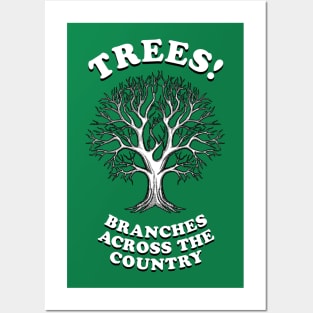 Trees - Branches Across The Country Posters and Art